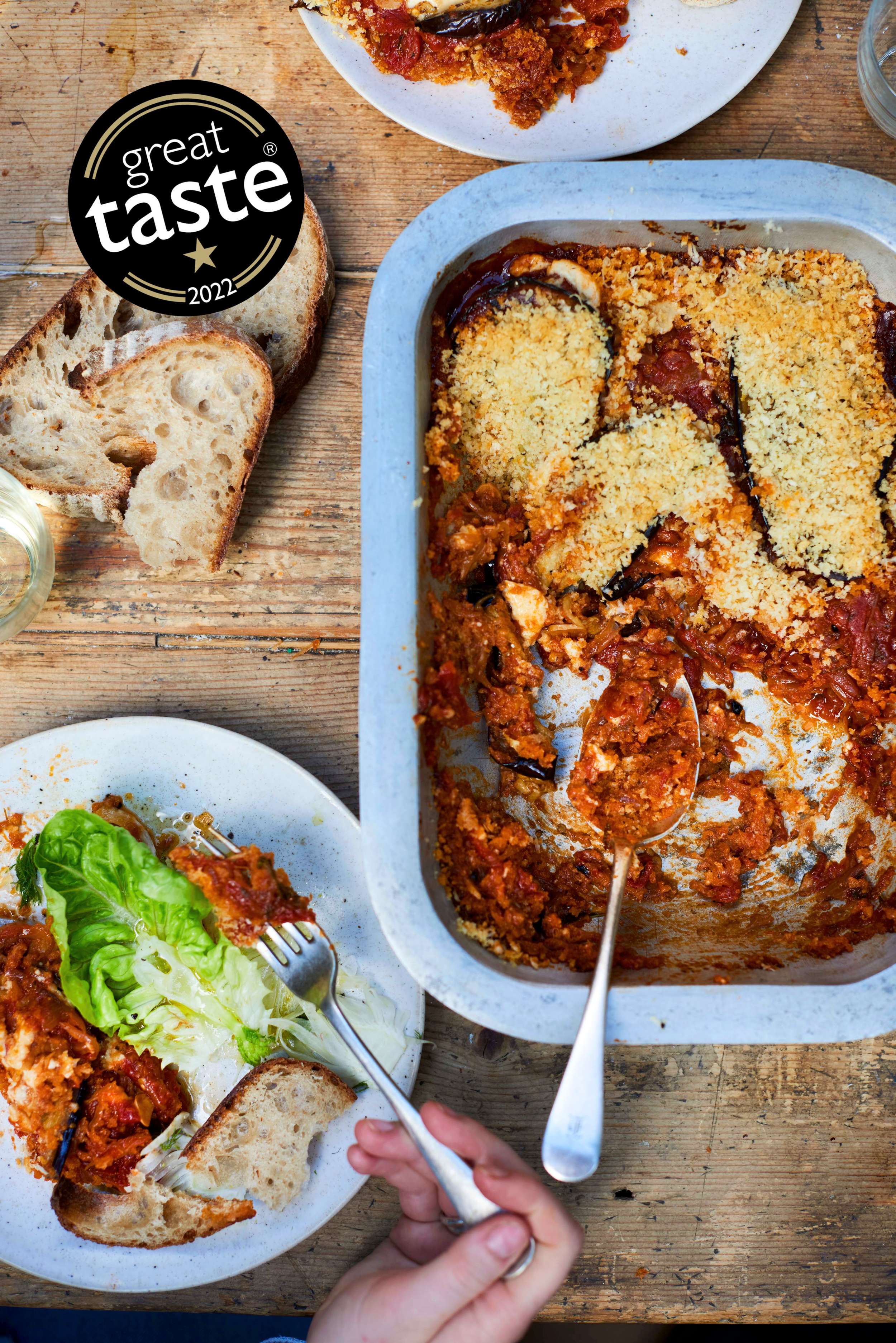 Aubergine Parmigiana