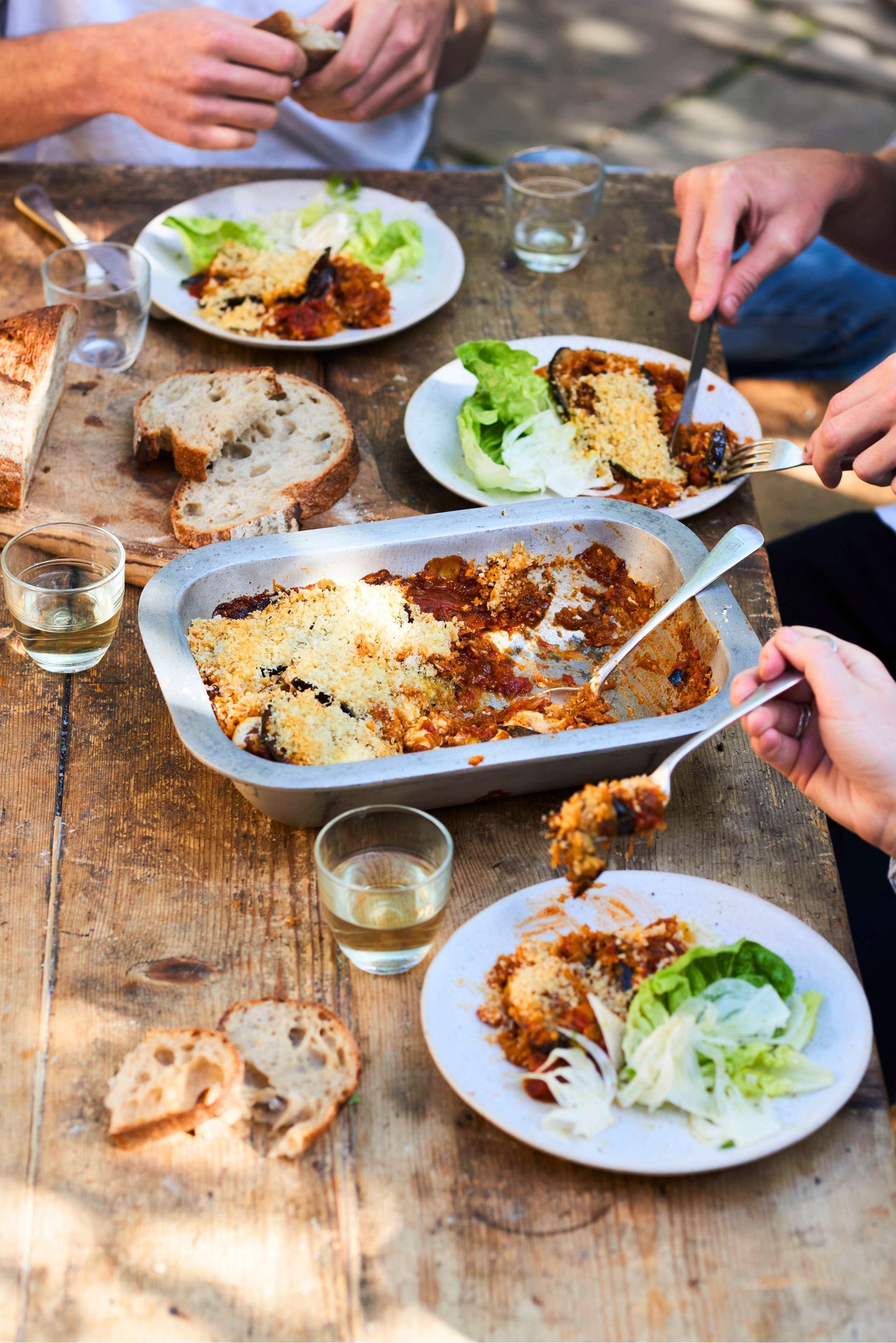 Aubergine Parmigiana