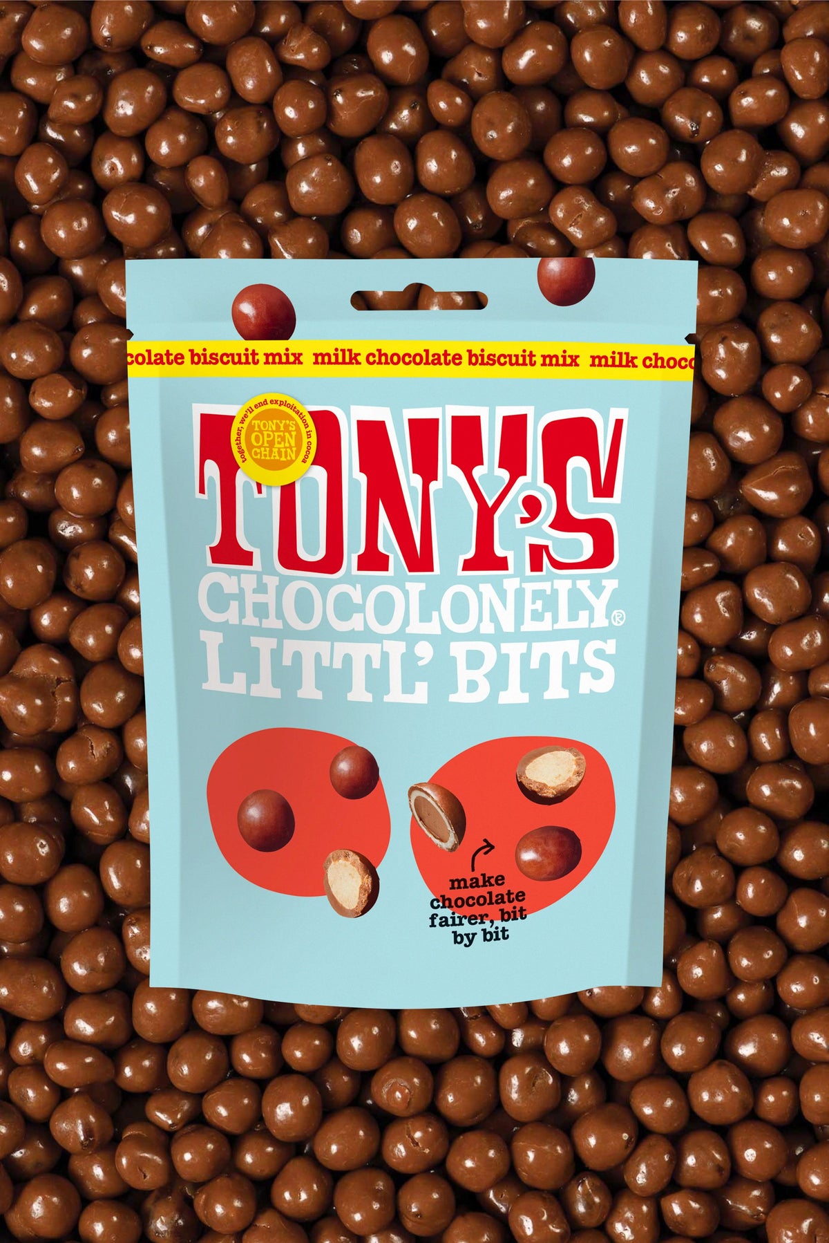 Tony's Littl’ Bits Milk Chocolate Biscuit Mix