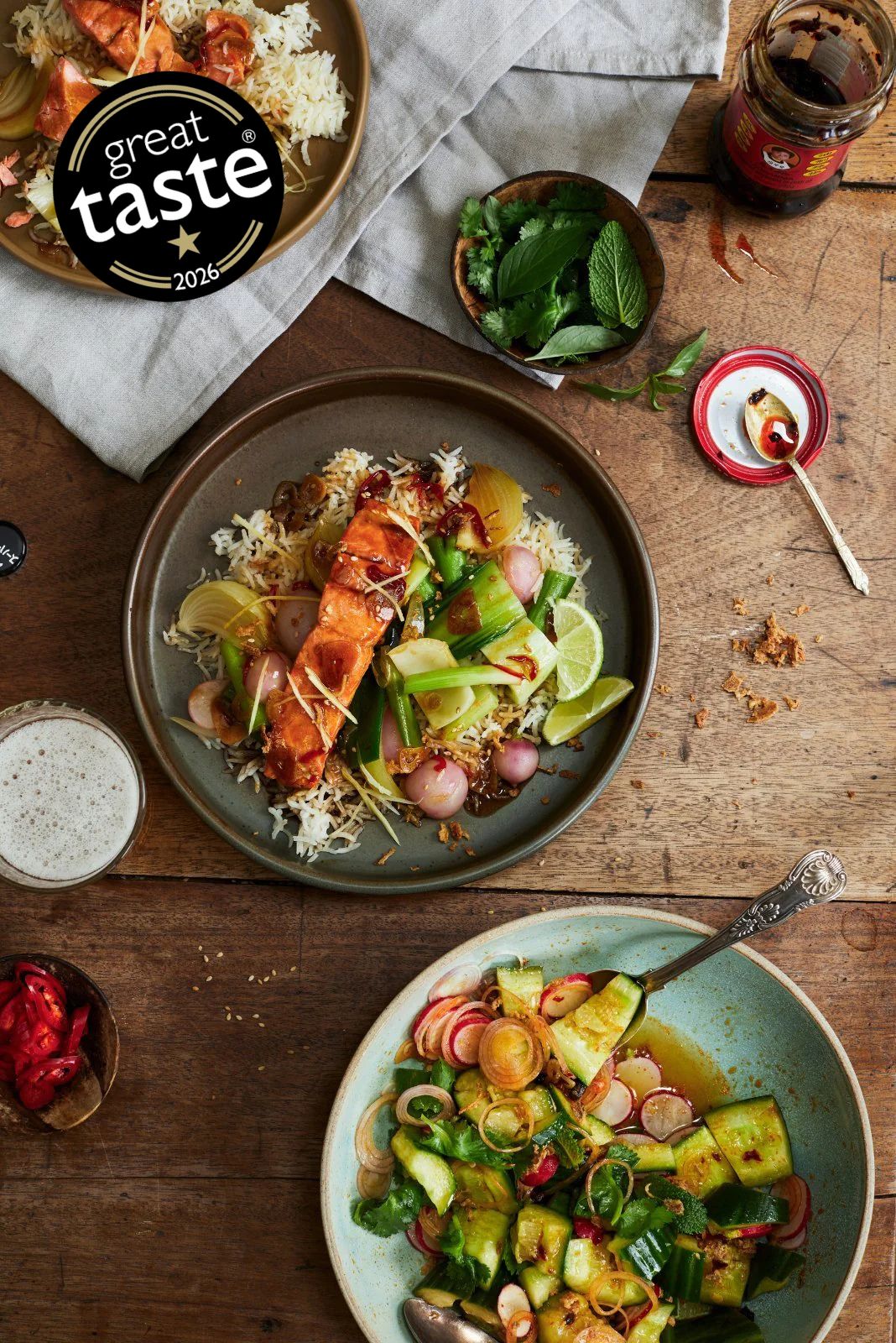 Soy & Ginger Glazed Rainbow Trout
