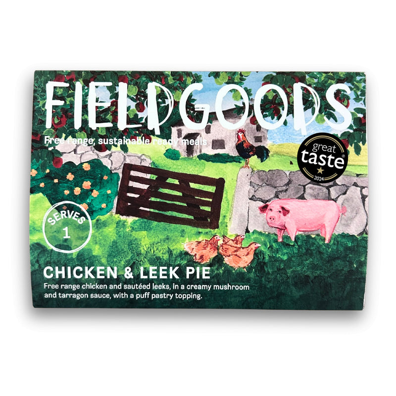 Chicken and Leek Pie For One - FieldGoods