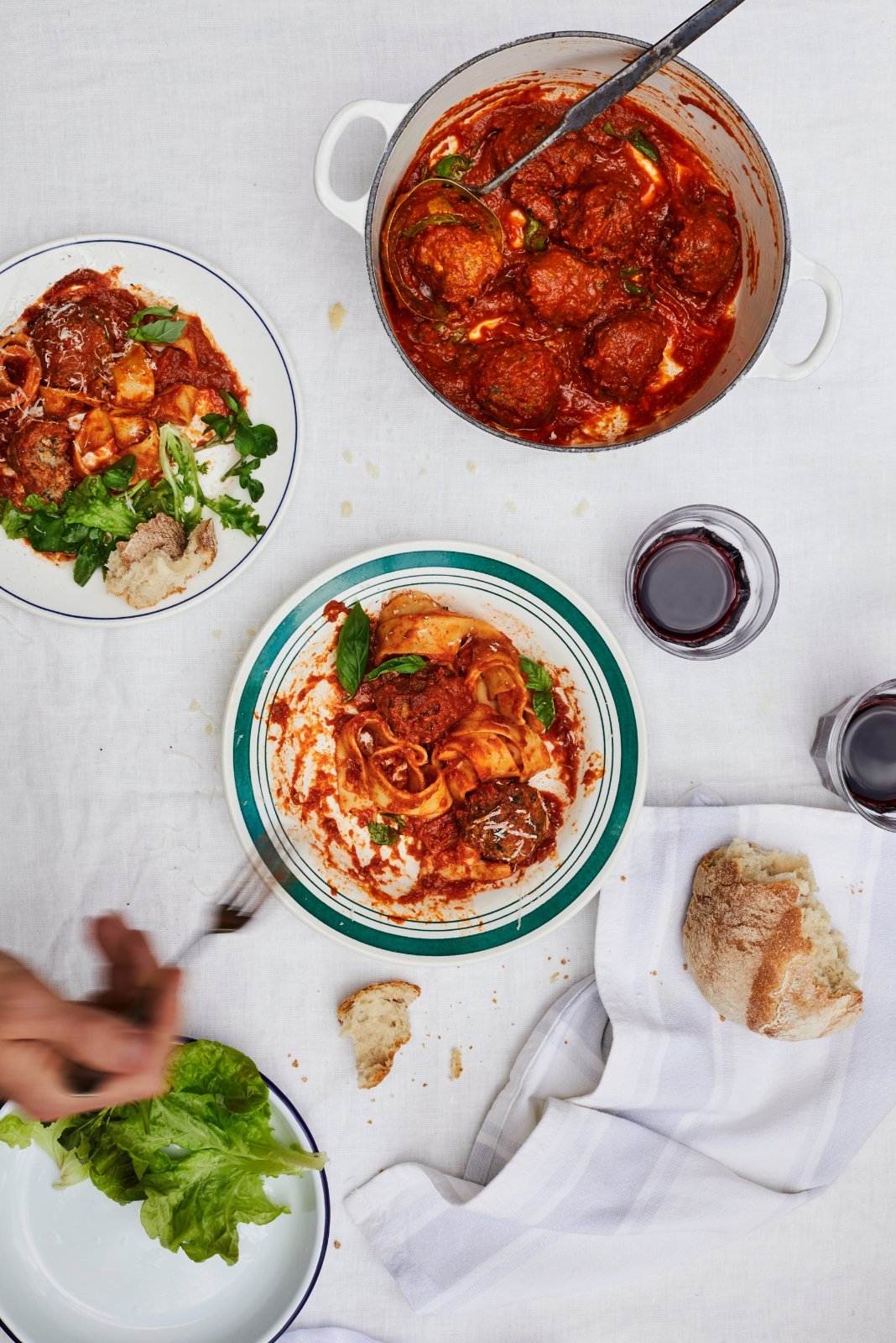 Italian Meatballs & Tomato Sauce