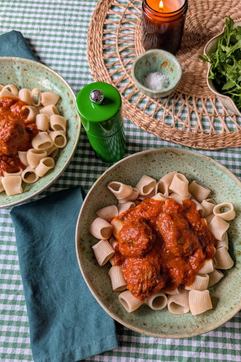 Rigatone Spelt Pasta - FieldGoods