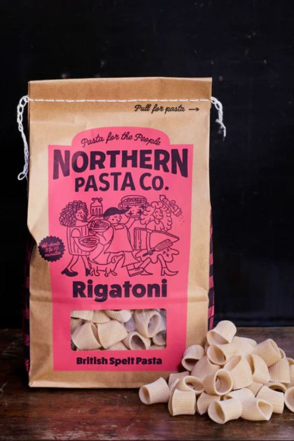 Rigatone Spelt Pasta - FieldGoods