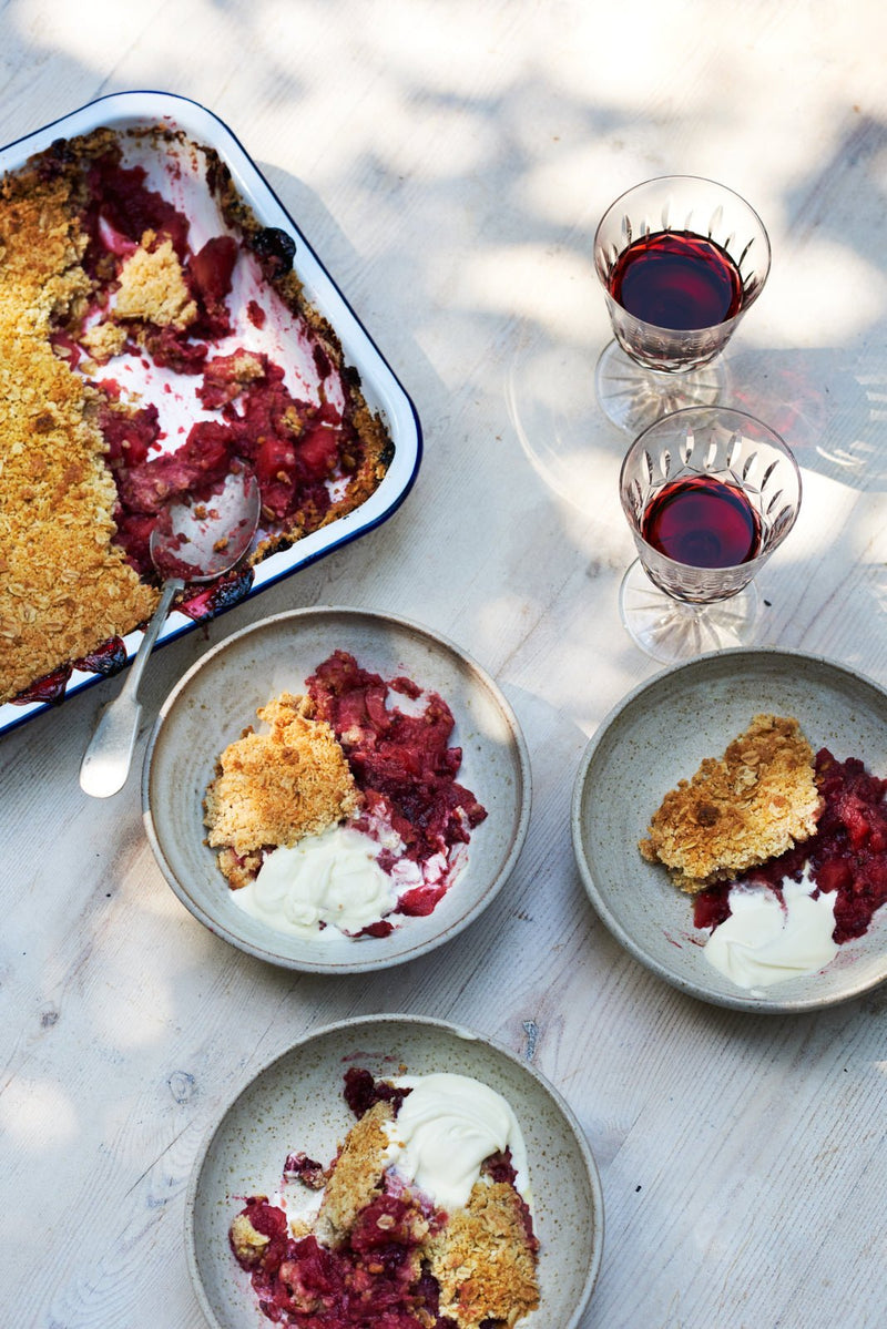 Apple & Blackberry Crumble For Two - FieldGoods