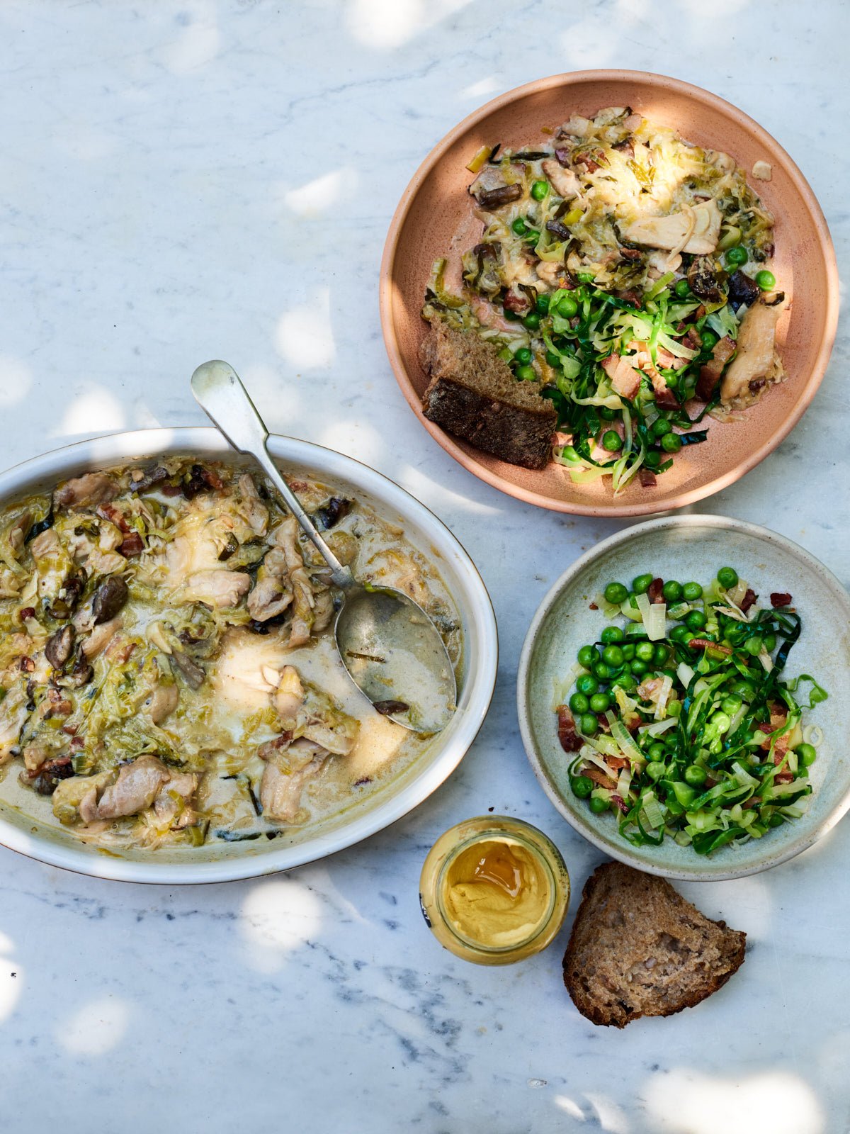 Peas, Leeks & Lardons - FieldGoods