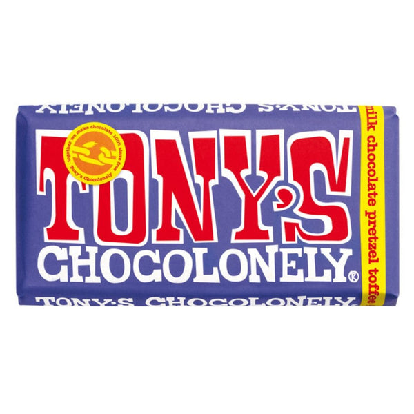 Tony's Chocolonely - Dark Milk Pretzel Toffee 42% - FieldGoods